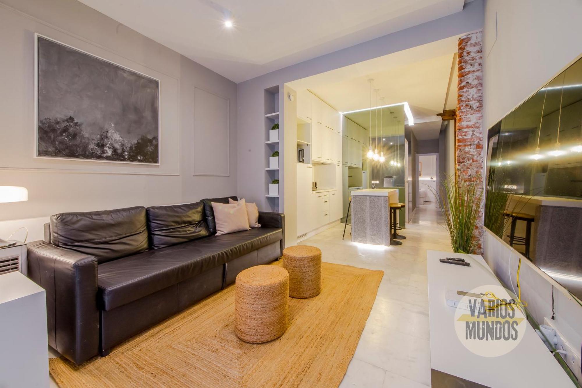 Cool Duplex Bajo Apt 7Pax Cerca De Tirso De Molina E2 Madrid Eksteriør billede