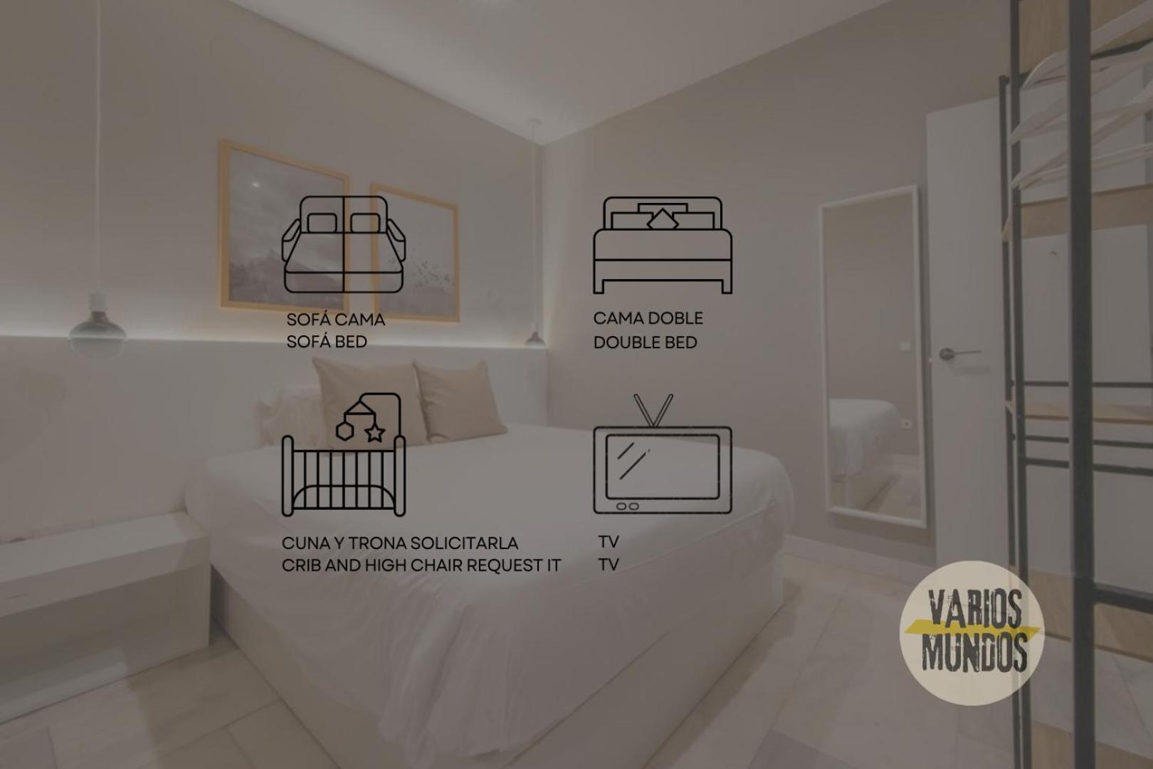 Cool Duplex Bajo Apt 7Pax Cerca De Tirso De Molina E2 Madrid Eksteriør billede