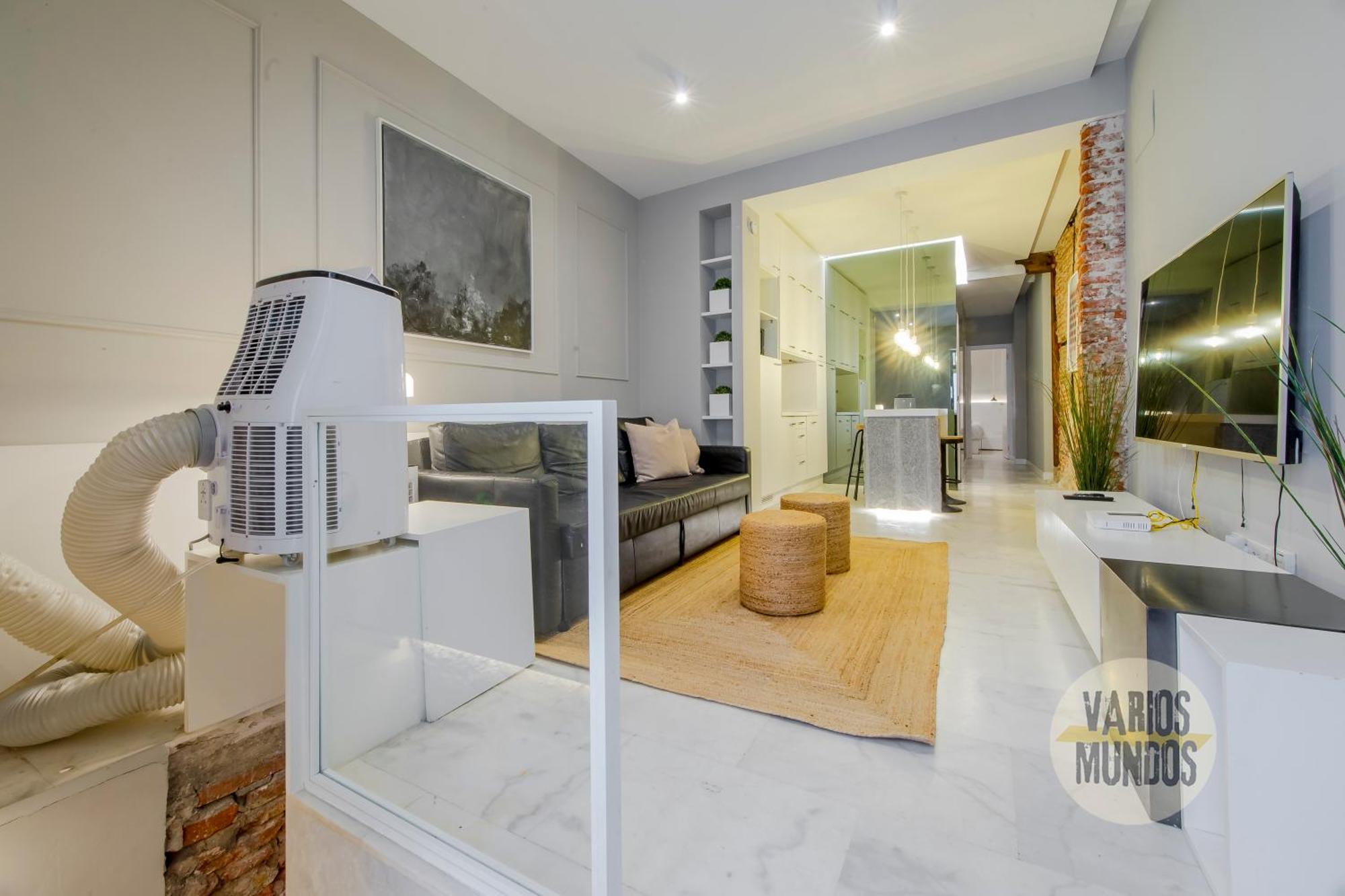 Cool Duplex Bajo Apt 7Pax Cerca De Tirso De Molina E2 Madrid Eksteriør billede