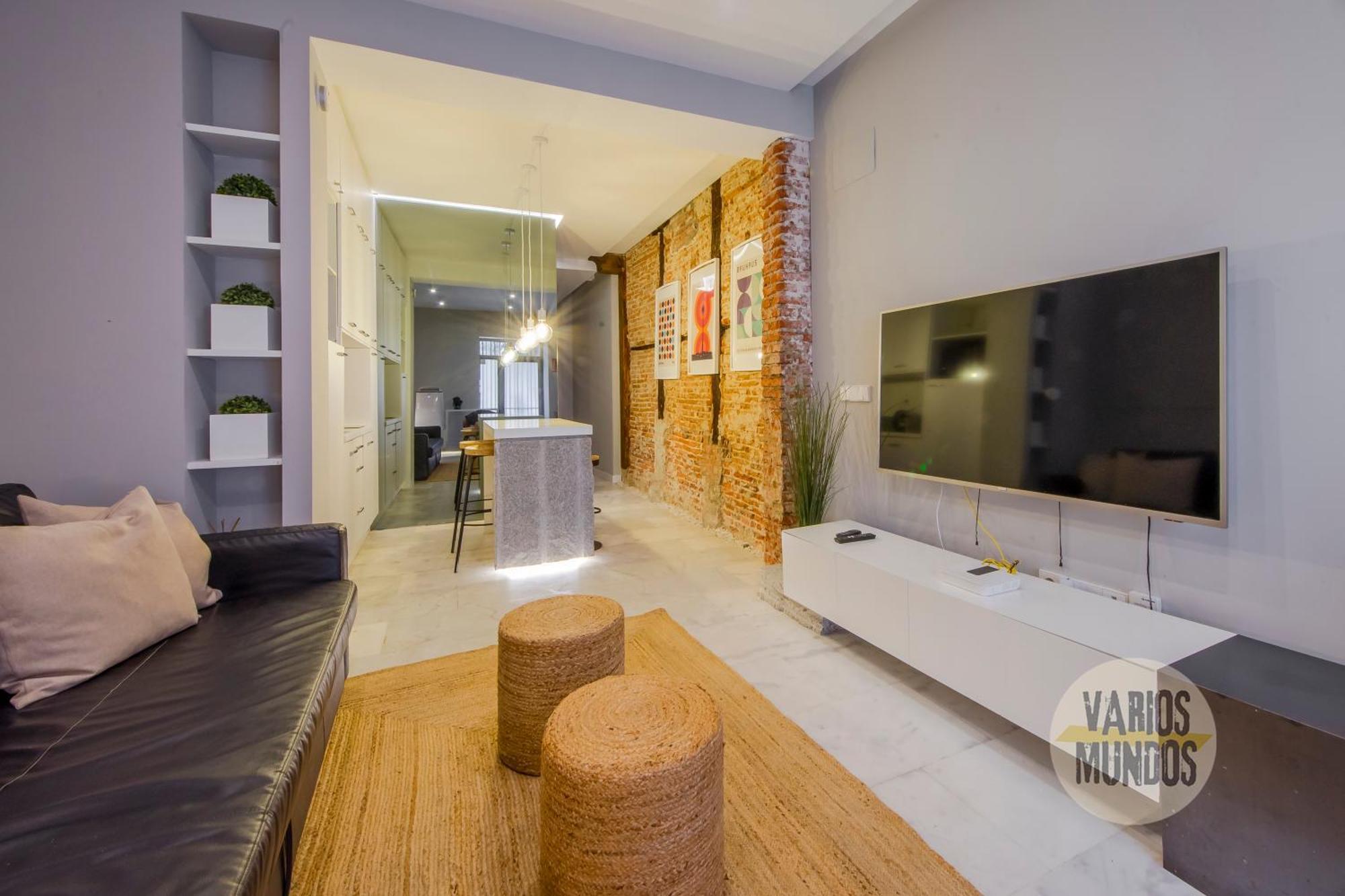 Cool Duplex Bajo Apt 7Pax Cerca De Tirso De Molina E2 Madrid Eksteriør billede