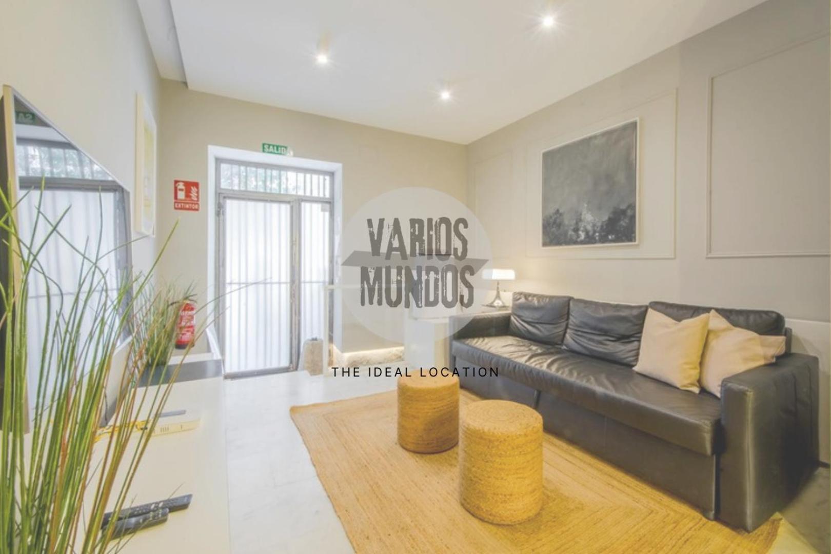 Cool Duplex Bajo Apt 7Pax Cerca De Tirso De Molina E2 Madrid Eksteriør billede