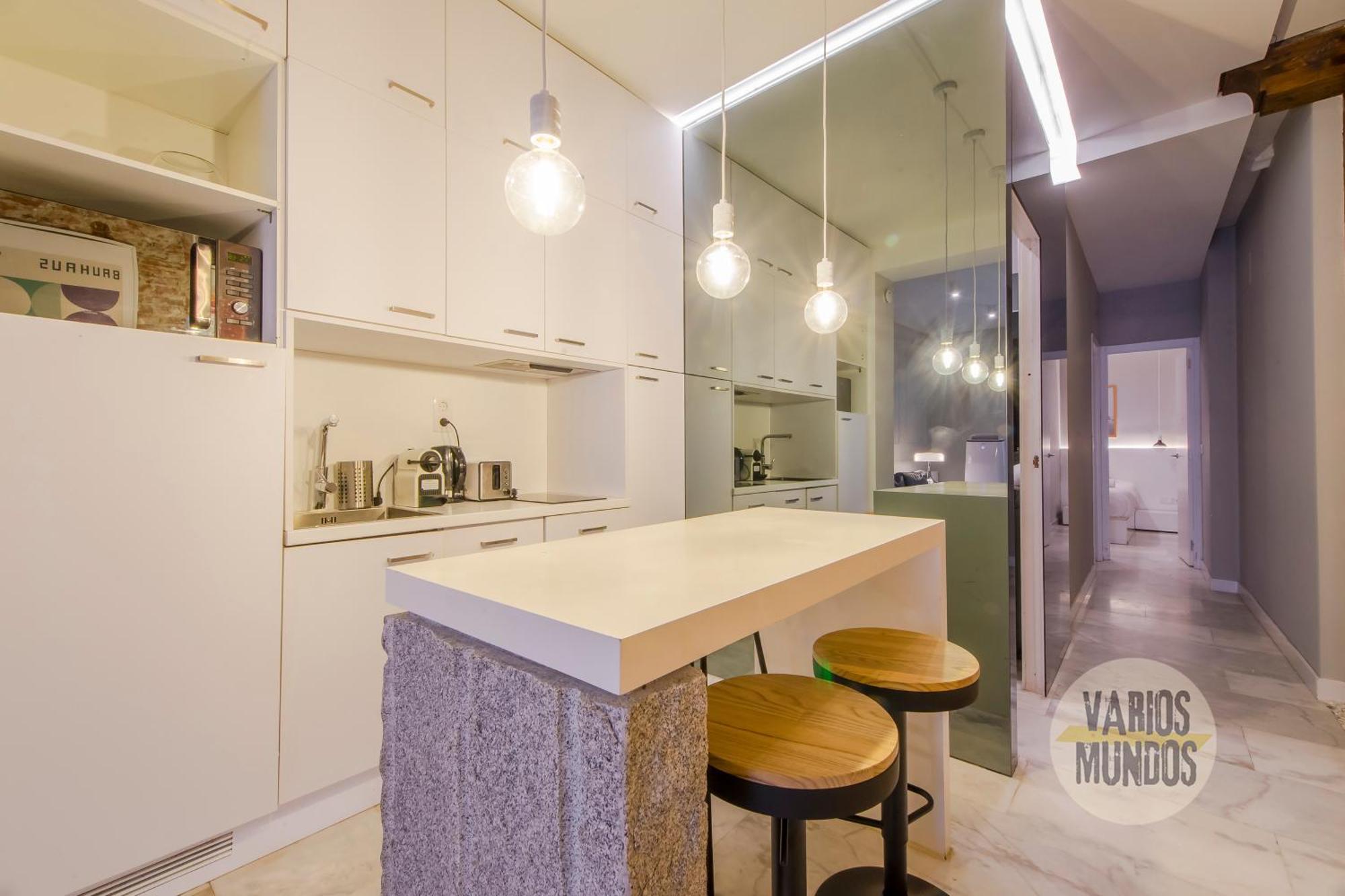 Cool Duplex Bajo Apt 7Pax Cerca De Tirso De Molina E2 Madrid Eksteriør billede